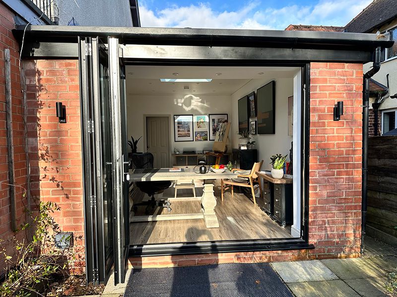 Garage conversion flat roof