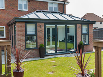 Modern Grey Conservatory